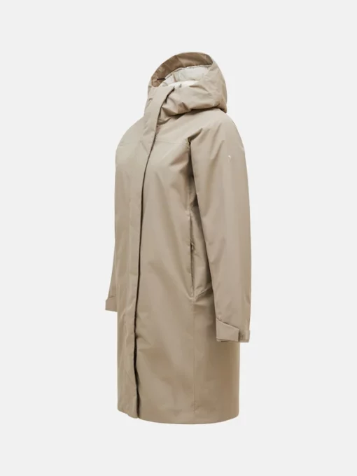 Peak Perfoemance Treeline Insulated Parka Women Avid Beige