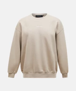 Peak Performance Original Terry Crew Men Avid Beige