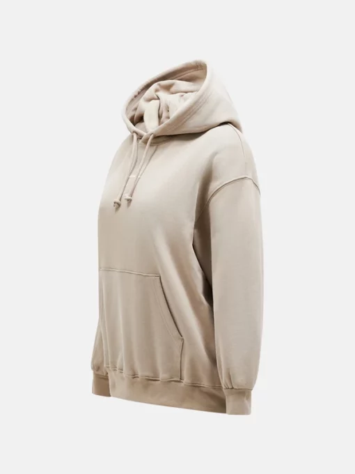 Peak Performance Original Terry Hood Women Avid Beige