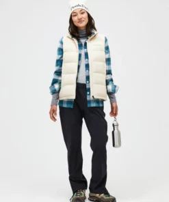 Peak Performance Frost Explorer Vest Women Sand Fog