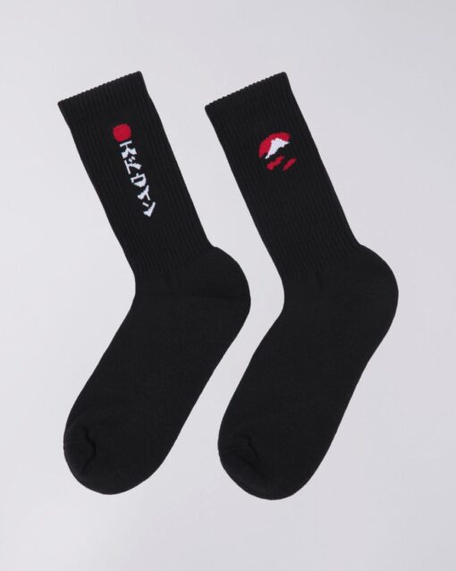 Edwin Kamifuji Socks Black