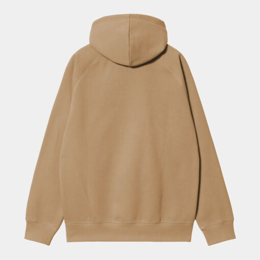 Carhartt WIP Hooded Chase Sweat Peanut/Gold