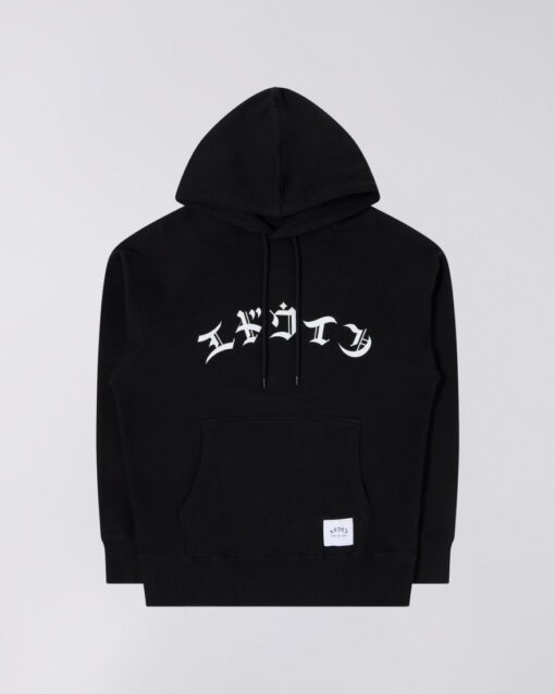 Edwin High Life Low Levels Hoodie Black