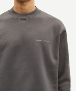 Samsøe Samsøe Norsbro Crew Neck Volcanic Ash