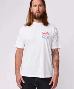 Makia Brokenheaterd T-shirt White