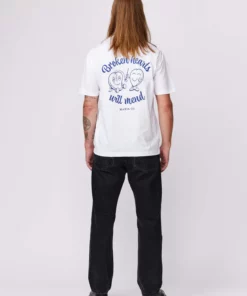 Makia Brokenheaterd T-shirt White