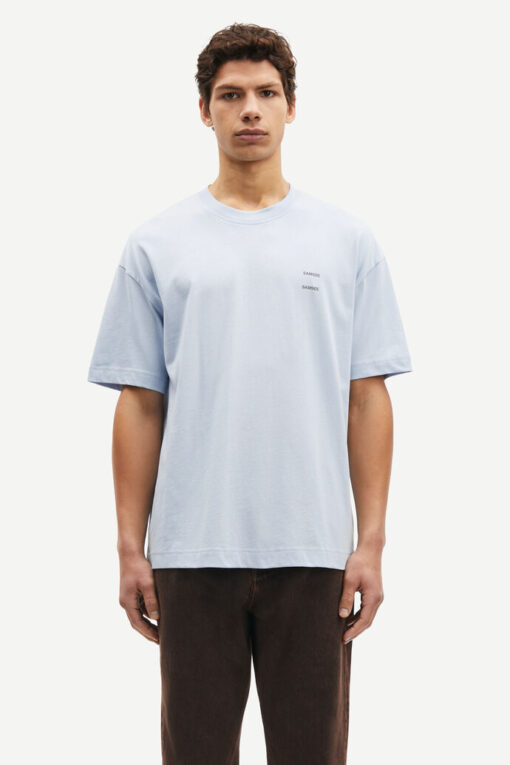 Samsøe Samsøe Joel T-shirt Sbdued  Blue