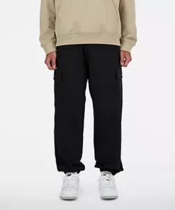 New Balance Twill Cargo Jogger Black