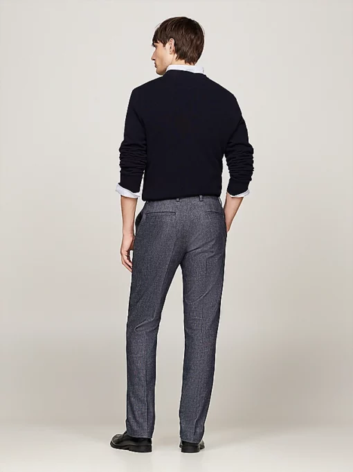 Tommy Hilfiger Smart Casual Denton Straight Trousers Desert Sky