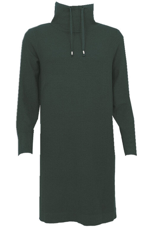 STI Petra Knit Dress Forest Green