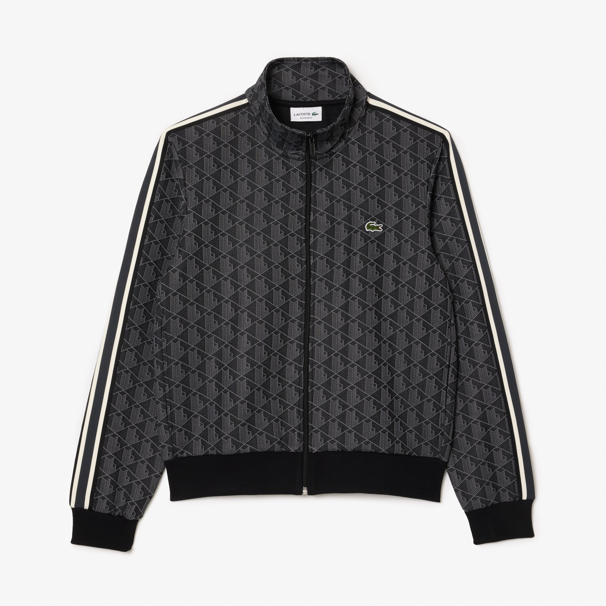 Lacoste Monogram Trackjacket Blue Track Jackets Lacoste
