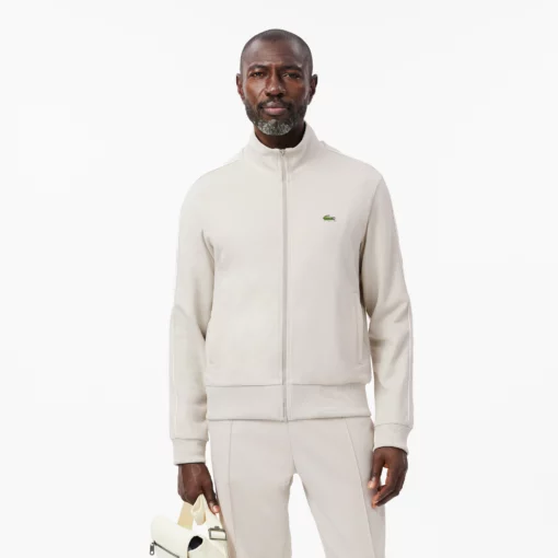 Lacoste Paris Pique Track Jacket Grey