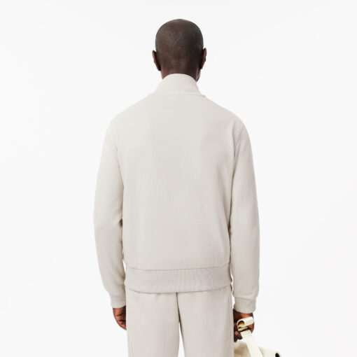 Lacoste Paris Pique Track Jacket Grey