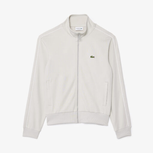 Lacoste Paris Pique Track Jacket Grey
