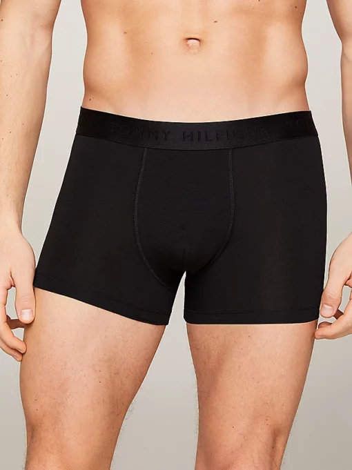 Tommy Hilfiger Everyday Luxe Tonal Logo Trunks 3-Pack