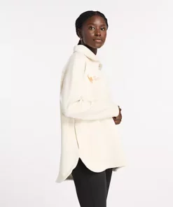 New Balance NYC Marathon Oversized Half Zip Linen