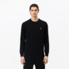 Lacoste Monochrome Crew Neck Sweater Black