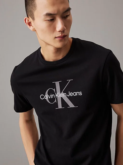 Calvin Klein Monogram T-shirt Black