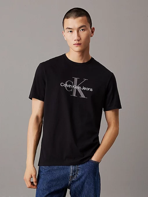 Calvin Klein Monogram T-shirt Black