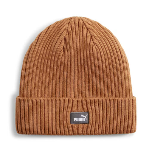 Puma Classic Cuffed Beanie Caramel Latte