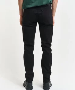 Gant Regular Fit Stay Black Jeans