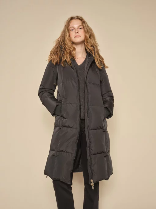 Mos Mosh Nova Square Down Coat Black