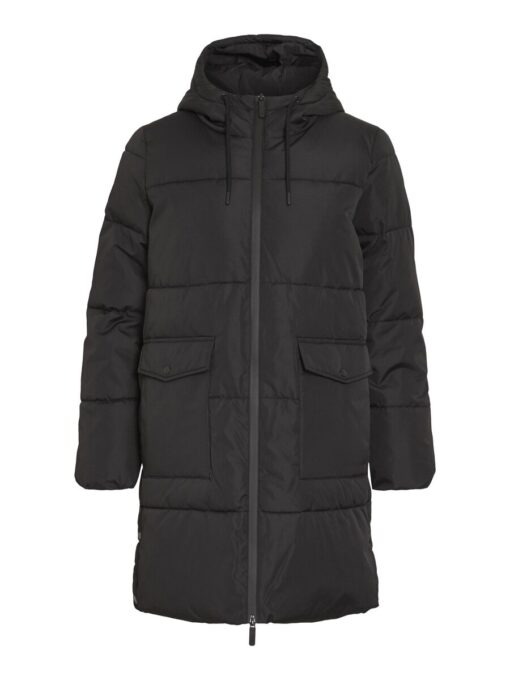 Vila Dorsty Padded Coat Black Beauty