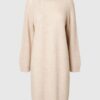 Selected Femme Lulu High Neck Knit Dress Birch