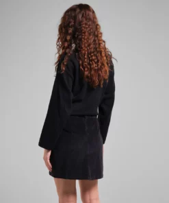 Dedicated Skirt Majorna Corduroy Black