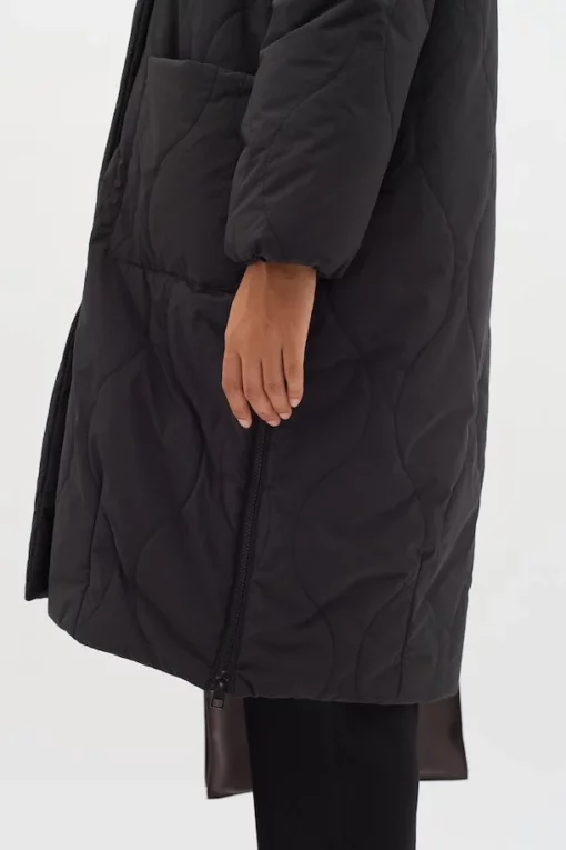 InWear Leigan Long Coat Black
