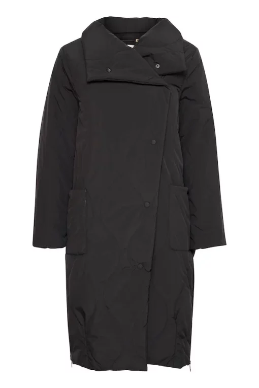 InWear Leigan Long Coat Black