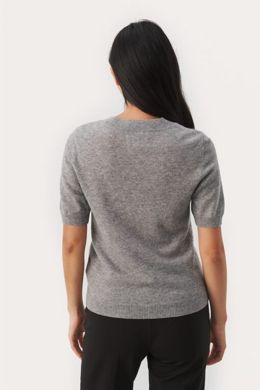 Part Two Everlotta Cashmere Pullover Grey Melange
