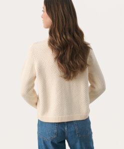 Part Two Leonida Cardigan Whitecap Gray