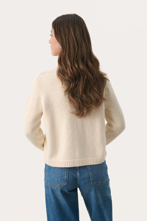 Part Two Leonida Cardigan Whitecap Gray