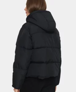 Saint Tropez Feysz Short Puffer Jacket Black
