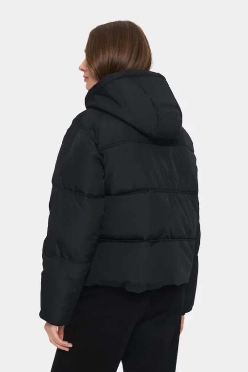 Saint Tropez Feysz Short Puffer Jacket Black