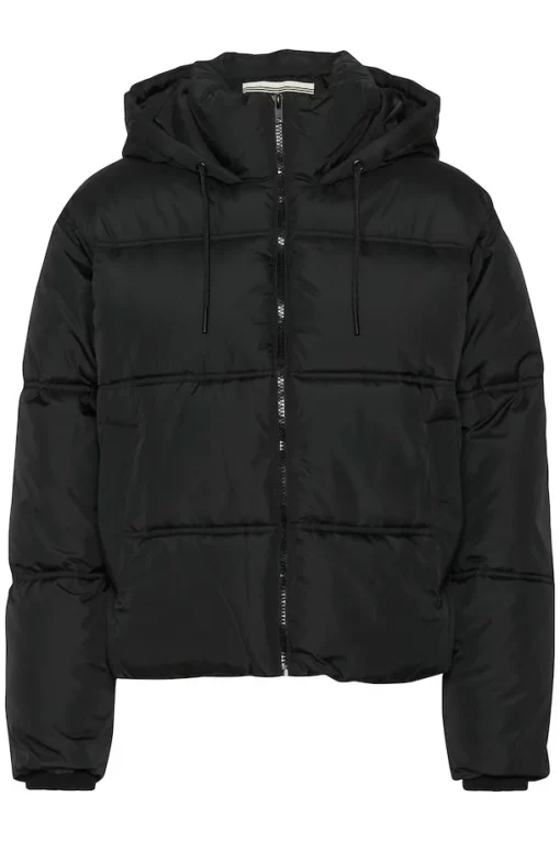 Saint Tropez Feysz Short Puffer Jacket Black