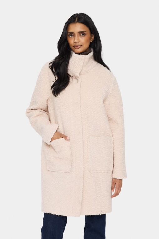 Saint Tropez Ferddysz Coat Creme