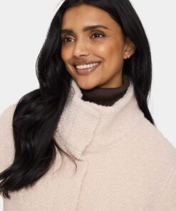 Saint Tropez Ferddysz Coat Creme
