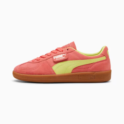 Puma Palermo Sneakers Unisex Salmon-Lime Sheen-Gum