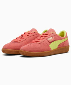 Puma Palermo Sneakers Unisex Salmon-Lime Sheen-Gum