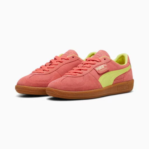 Puma Palermo Sneakers Unisex Salmon-Lime Sheen-Gum