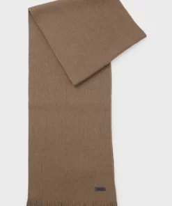 Boss Albas Scarf Khaki Green