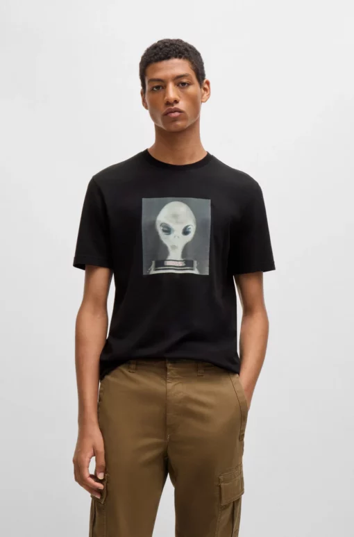 Boss Alien T-shirt Black