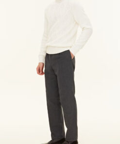 Oscar Jacobson Salomon Rollneck Jumper White