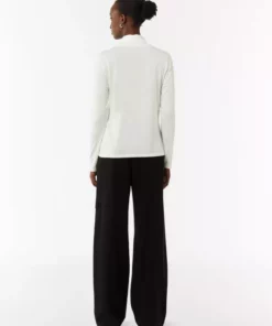 Comma, Long Sleeve T-shirt White