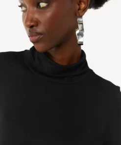 Comma, Long Sleeve T-shirt Black