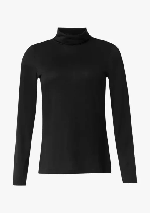 Comma, Long Sleeve T-shirt Black