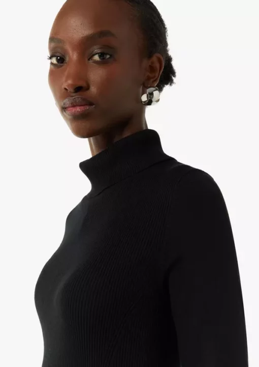 Comma, Knit Dress Black