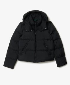 Lacoste Down Jacket Women Black